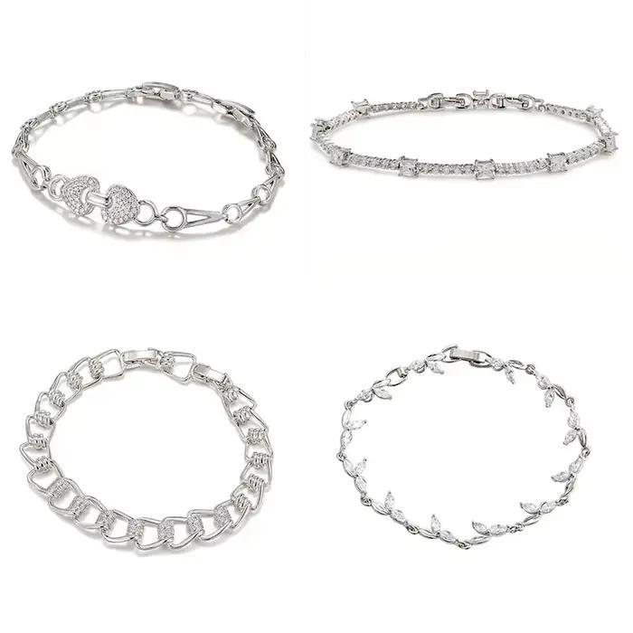 XP Jewelry -- Bracelet en zircon tendance pour femmes