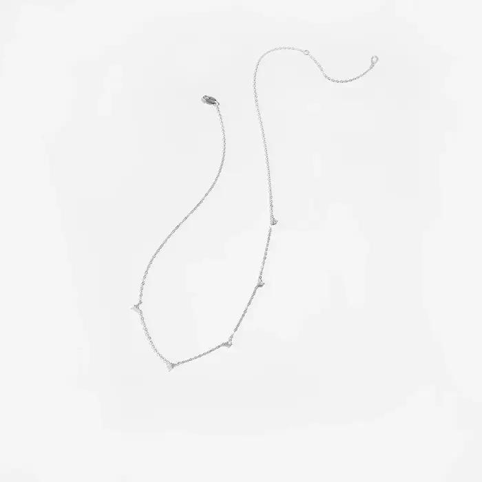ANDYWEN 925 argent Sterling or Zircon CZ breloque tour de cou longue chaîne collier bijoux fins cristal fête