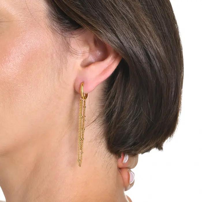 Boucles d'oreilles goutte