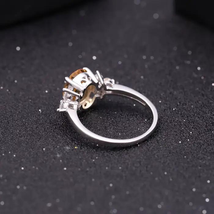 Bague classique ovale de BALLET en Citrine naturelle pour femme