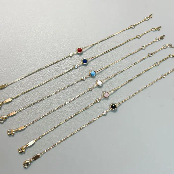 Nouveau bracelet pour femme en argent 925 exquis