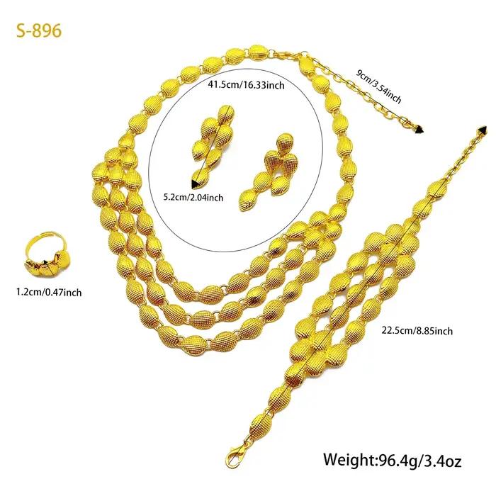Ensemble de bijoux indiens de mariée