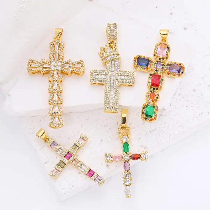 Juya-Bijoux Religieux Faits à la Main en Plaqué Or group 18K
