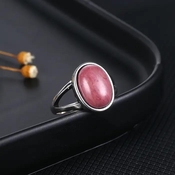 Bague en argent sterling 925 sertie d'œil de tigre naturel pour hommes et femmes, grande pierre, bijou vintage pour occasions spéciales engagement anniversaire mariage fête cadeau