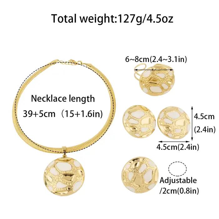 Ensemble de bijoux Design de luxe pour femmes