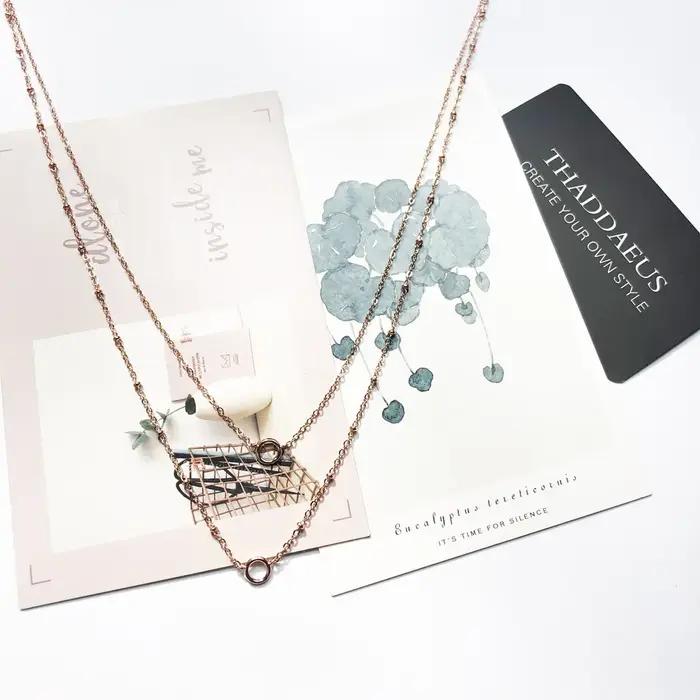 Collier à breloques en argent Sterling 925 pour femmes