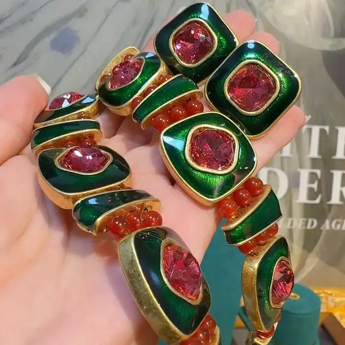 Ensembles de bijoux Vintage pour femmes