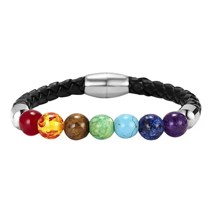 Bracelet en pierre de guérison Reiki pour femmes et hommes