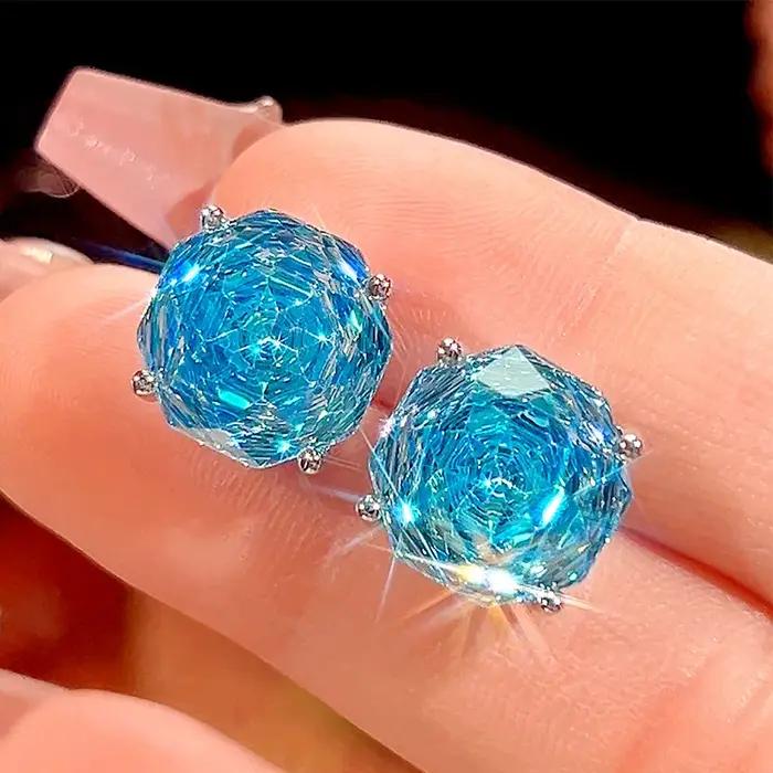Collier fleur de camélia cristal bleu violet rose réglable bague plaqué or rose bijoux élégants pour femmes occasions spéciales