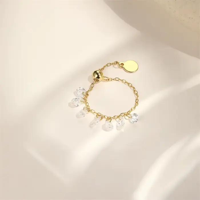 ROXI offre spéciale 925 argent Rose en fleur bague pour les femmes Style exquis à la mode pour les fêtes de mariage bijoux de luxe cadeaux fins