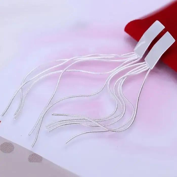 Boucles d'oreilles en argent Sterling 100% 925