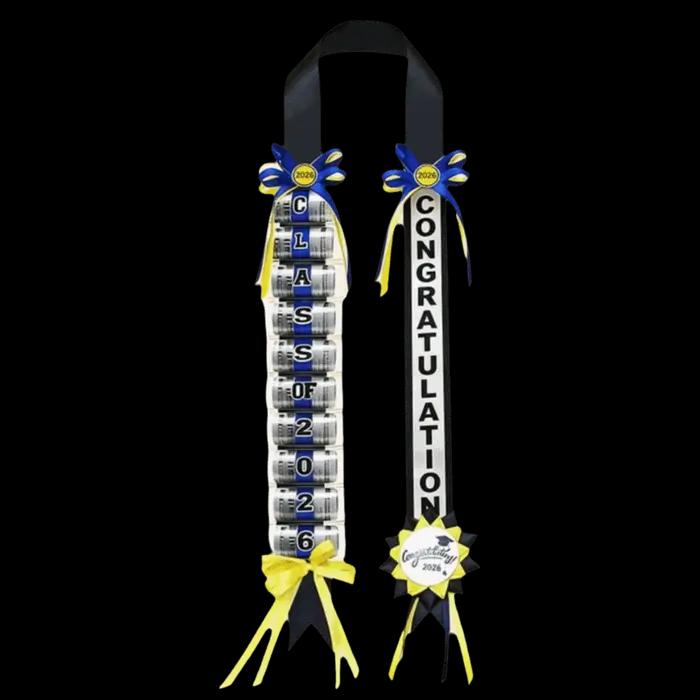 Collier de style guirlande élégant avec kit de couronne en ruban DIY pour femmes occasions spéciales Blanc Lait Jaune Fluo