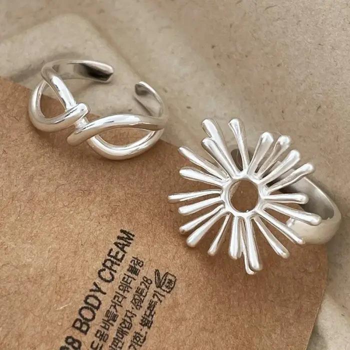 Bagues en argent Sterling 925 pour femmes