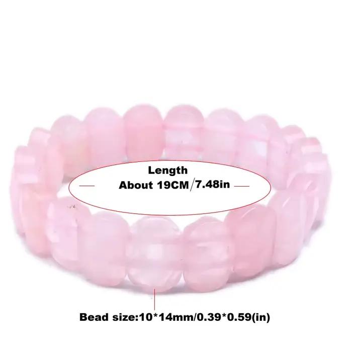 Bracelets en pierre naturelle à facettes clignotantes, pierre de guérison Reiki, design décontracté pour femmes, cadeaux pour toutes occasions