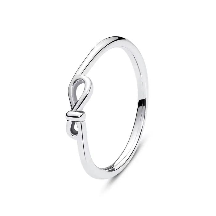 Bagues en argent regardé 925 pour femme, couronne originale, amour, coeur, triangle, fiançailles, ma