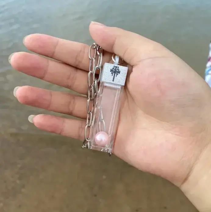 La mélodie de la sirène de dessin animé Padalaska ~ Collier pendentif avec chaîne de clavicule de personnalité de grande valeur