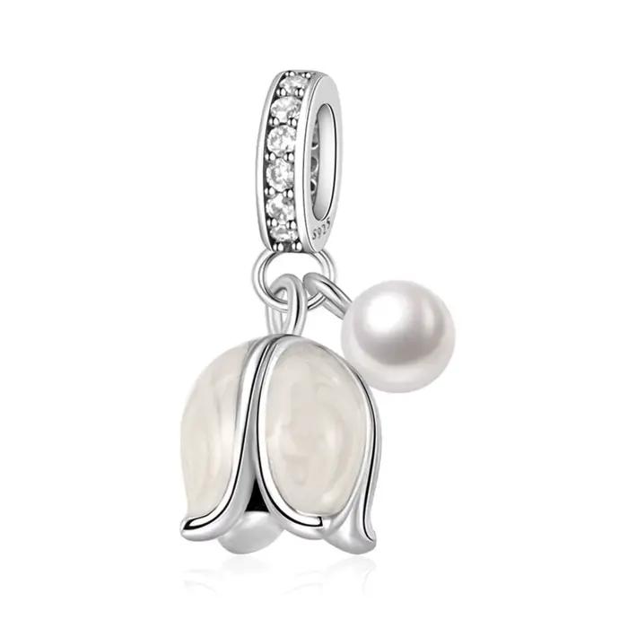 Original Breloque pendante en argent plaqué