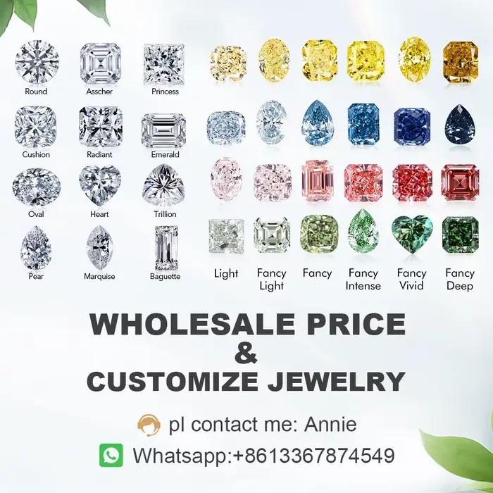 Bijoux en diamant cultivé en laboratoire personnalisés Mylene, pendentif en or massif gravé sur mesure, service de personnalisation