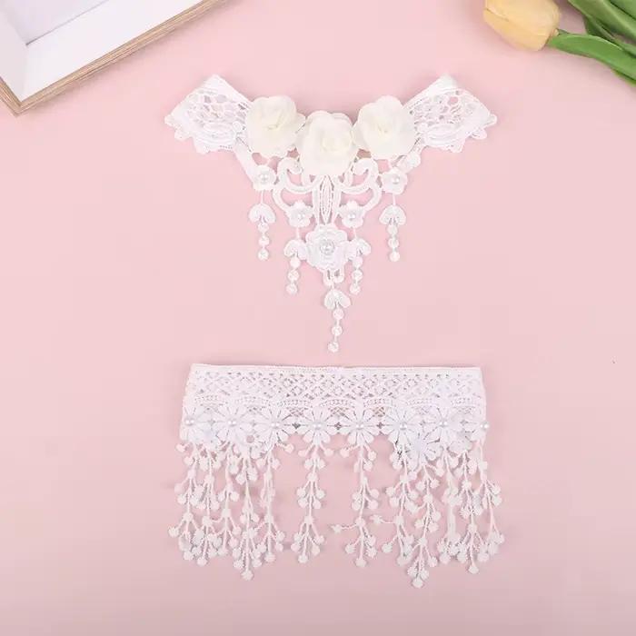 Tour de cou en dentelle de tatouage gothique classique vintage pour femme, pendentif en cristal noir, breloque, colliers de la présidence, bijoux Boho, cadeau de Noël