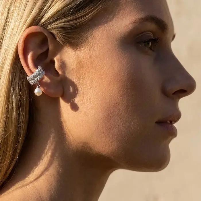 Boucles d'oreilles manchette non percées pour femmes
