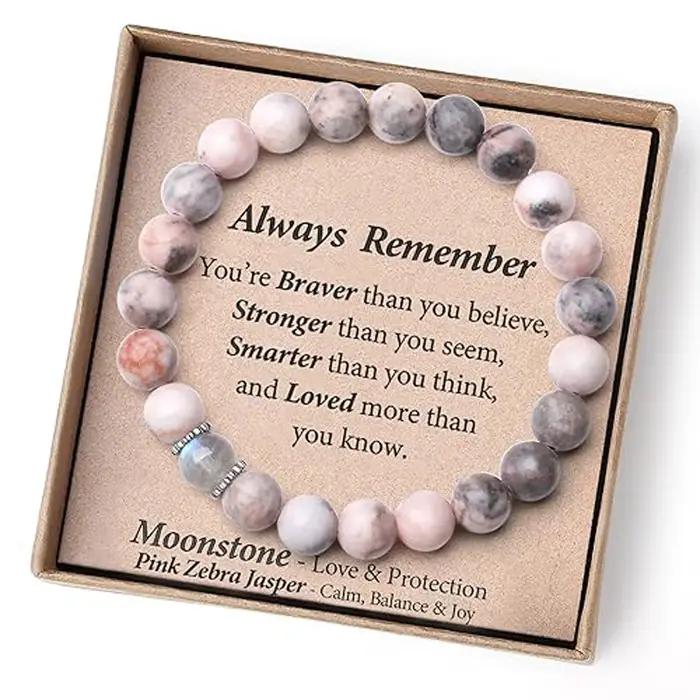 Bracelets perlés pour adolescentes, cadeaux de la Saint-Valentin pour sa meilleure amie, bas de Pâqu