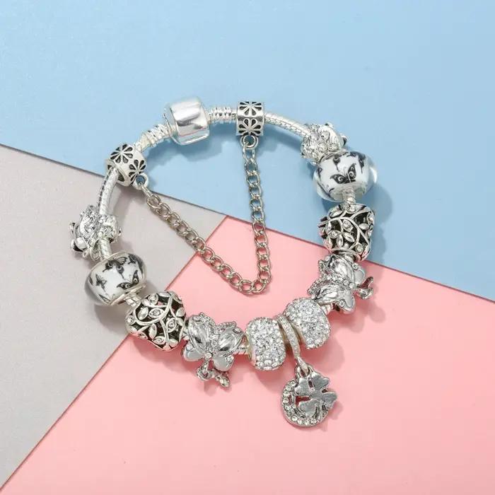 Bracelet à breloques de Style naturel pour femmes