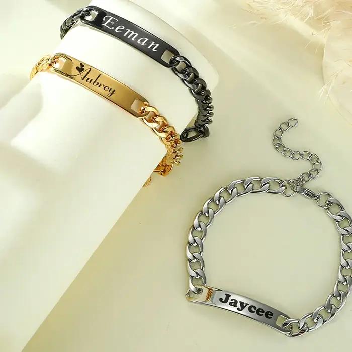 Bracelet avec nom personnalisé