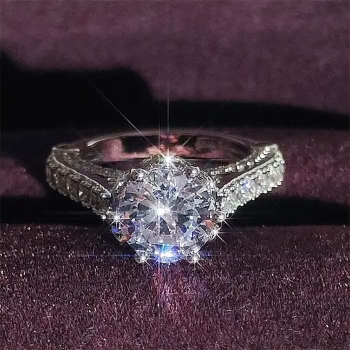 Bague de fiançailles de luxe pour femmes