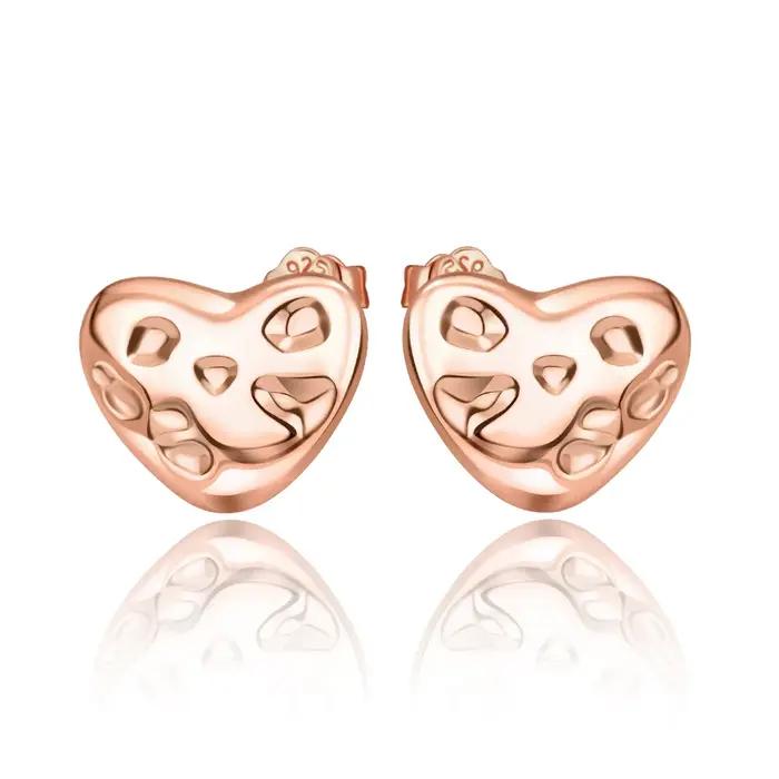 1 paire de boucles d'oreilles en argent sterling 925 hypoallergéniques pour femmes, bijoux à la mode