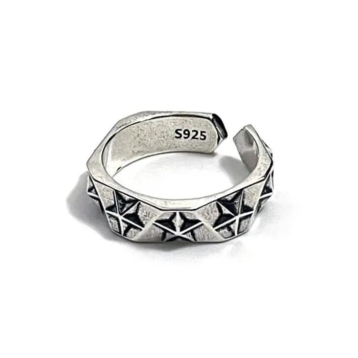 Bagues étoile en argent sterling 925 pour femmes, bijoux de créateur de luxe, produits tendance, acc