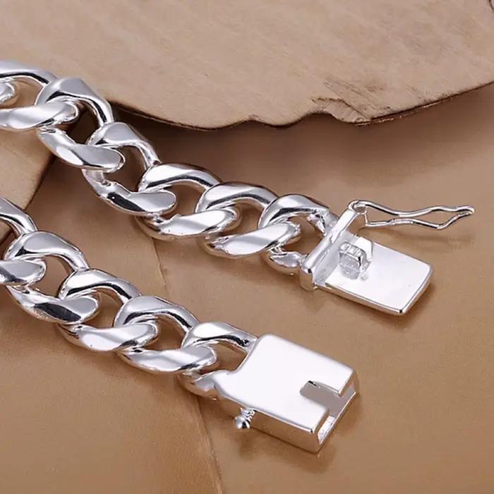 Bracelet en argent Sterling 925 design noble bracelet à breloques pour femmes élégance intemporelle soirée gala mariage