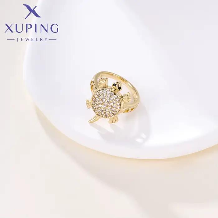 Bague Xuping Bijoux Tendance Élégante Nouvelle Arrivée Motif Animal Plaqué Or pour Cadeau de Fête X001139144