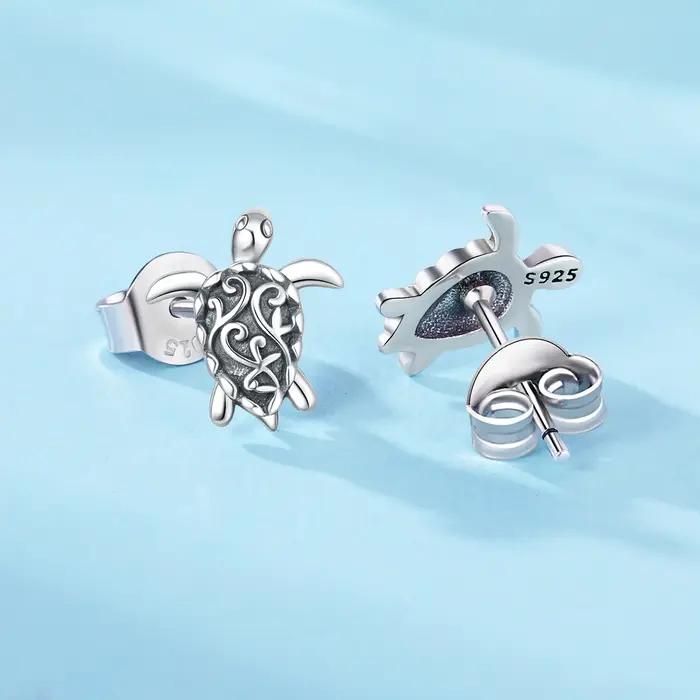MISEFF – boucles d'oreilles en argent Sterling S925