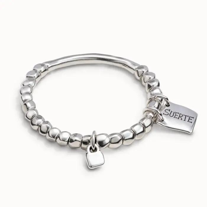 Bracelet de perles en argent