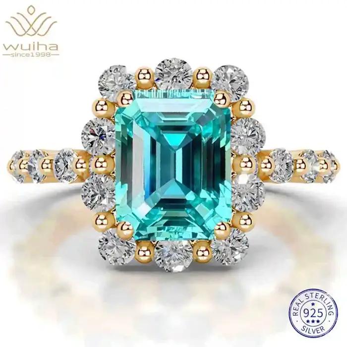 WUIHA – bague Vintage en argent Sterling 100% 925