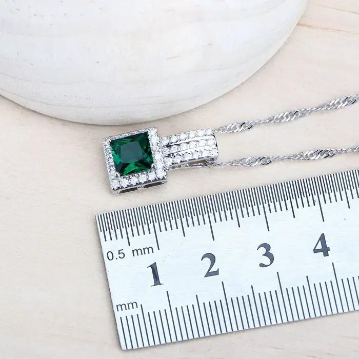 Ensemble de bijoux de mariée en argent 925