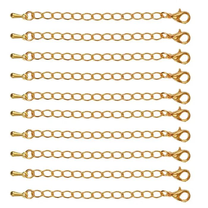 Rallonge de collier en or et métal pour extension de bijoux élégante et personnalisable pour femmes occasions spéciales
