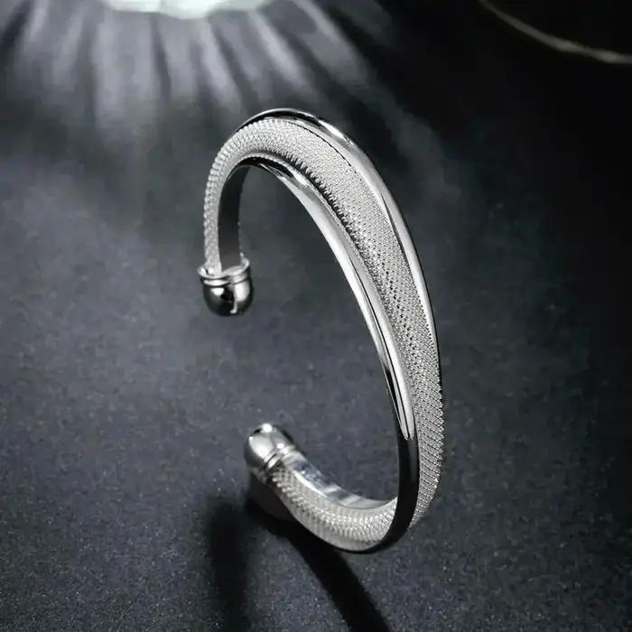 Vente directe d'usine, bracelets en argent sterling 925 de qualité supérieure pour femmes