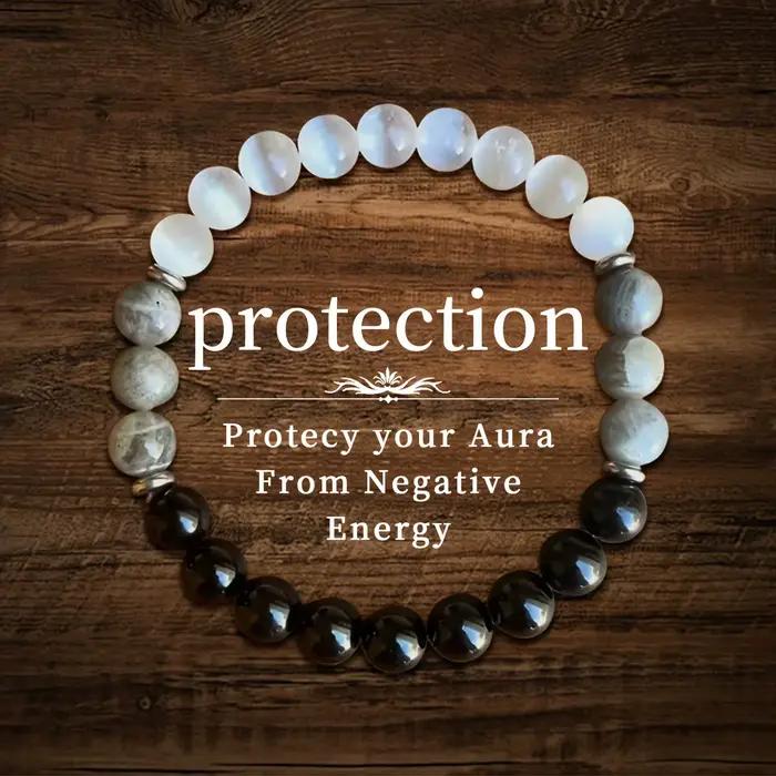 Bracelet de perles de cristal de guérison de dépression, soulage le Stress, l'anxiété, améliore la c