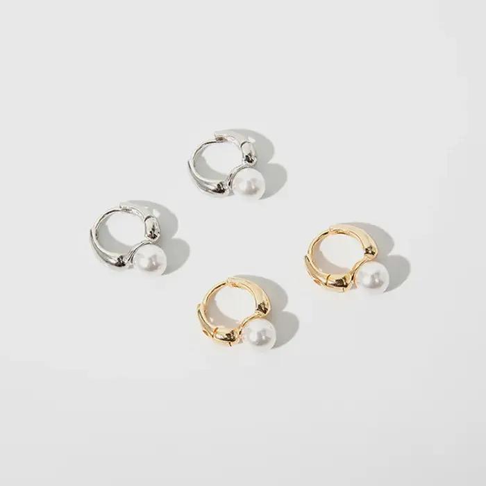 Petites boucles d'oreilles en argent Sterling 925 pour femmes