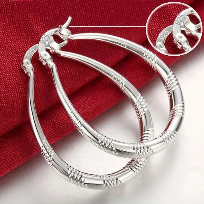 Boucles d'oreilles en argent Sterling 925 pour femmes, bijoux à breloques classiques, mignon, fête d