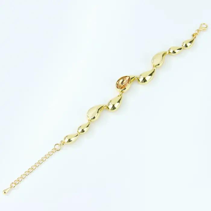 Bracelet en cristal coloré exquis