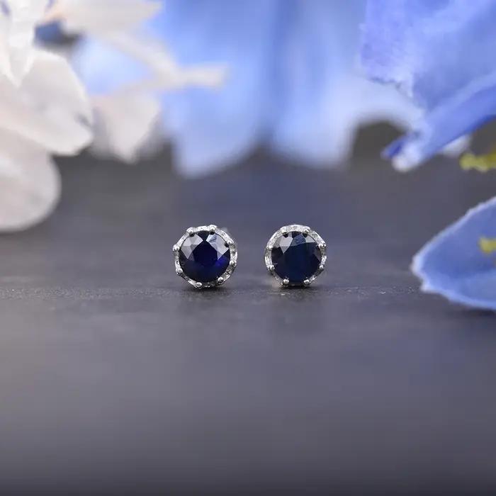 Boucles d'oreilles en argent S925 véritable pour femme