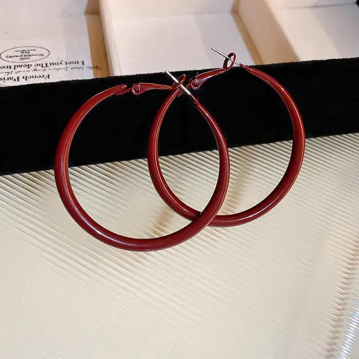 Boucles d'oreilles pendantes en forme de cerise pour femmes