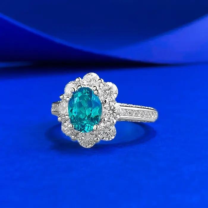 Wong Rain – bague en argent sterling 100% 925