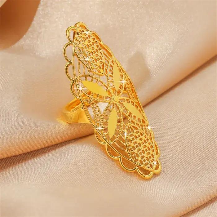 Bague en or pour femmes élégante style classique pour mariage fiançailles anniversaire quotidien avec certificat inclus option couleurs multiple