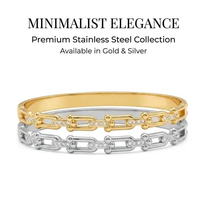 Bracelet à maillons de chaîne de style français