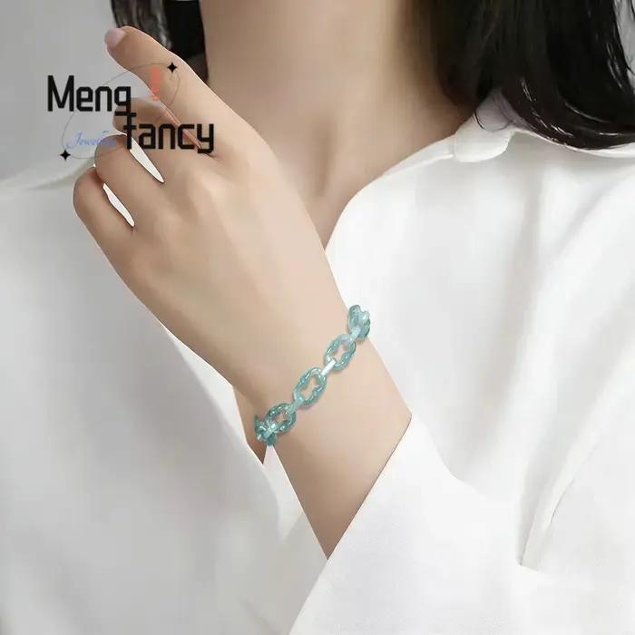 Bracelet en jadéite naturelle de qualité