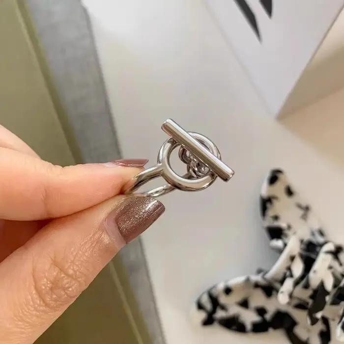 Bague ronde en argent Sterling 925 ajustable pour femmes et hommes occasions spéciales soirée cocktail partie festive