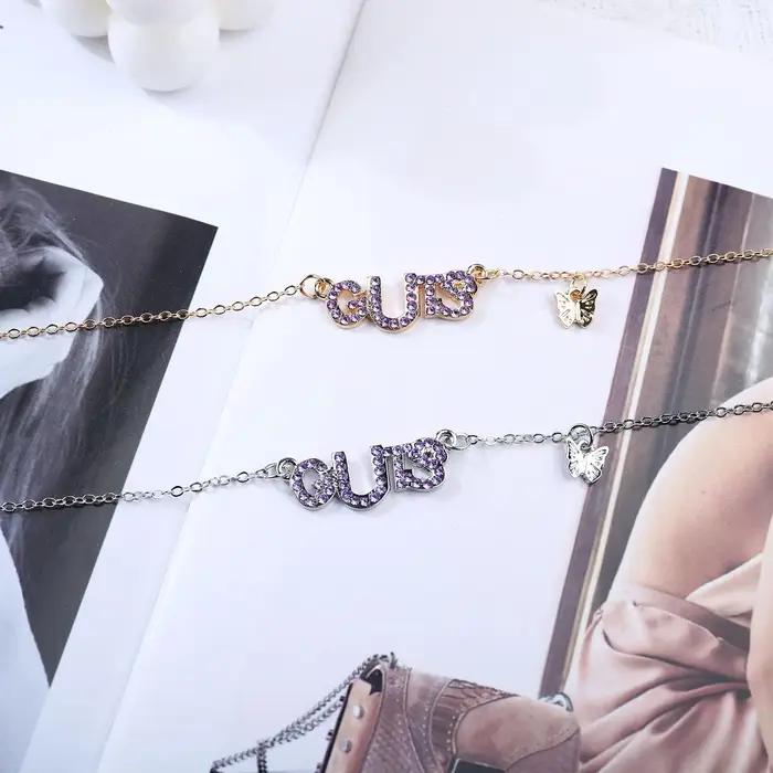 Olivia Sour GUTS-Collier inspiré de la chanteuse pour femme